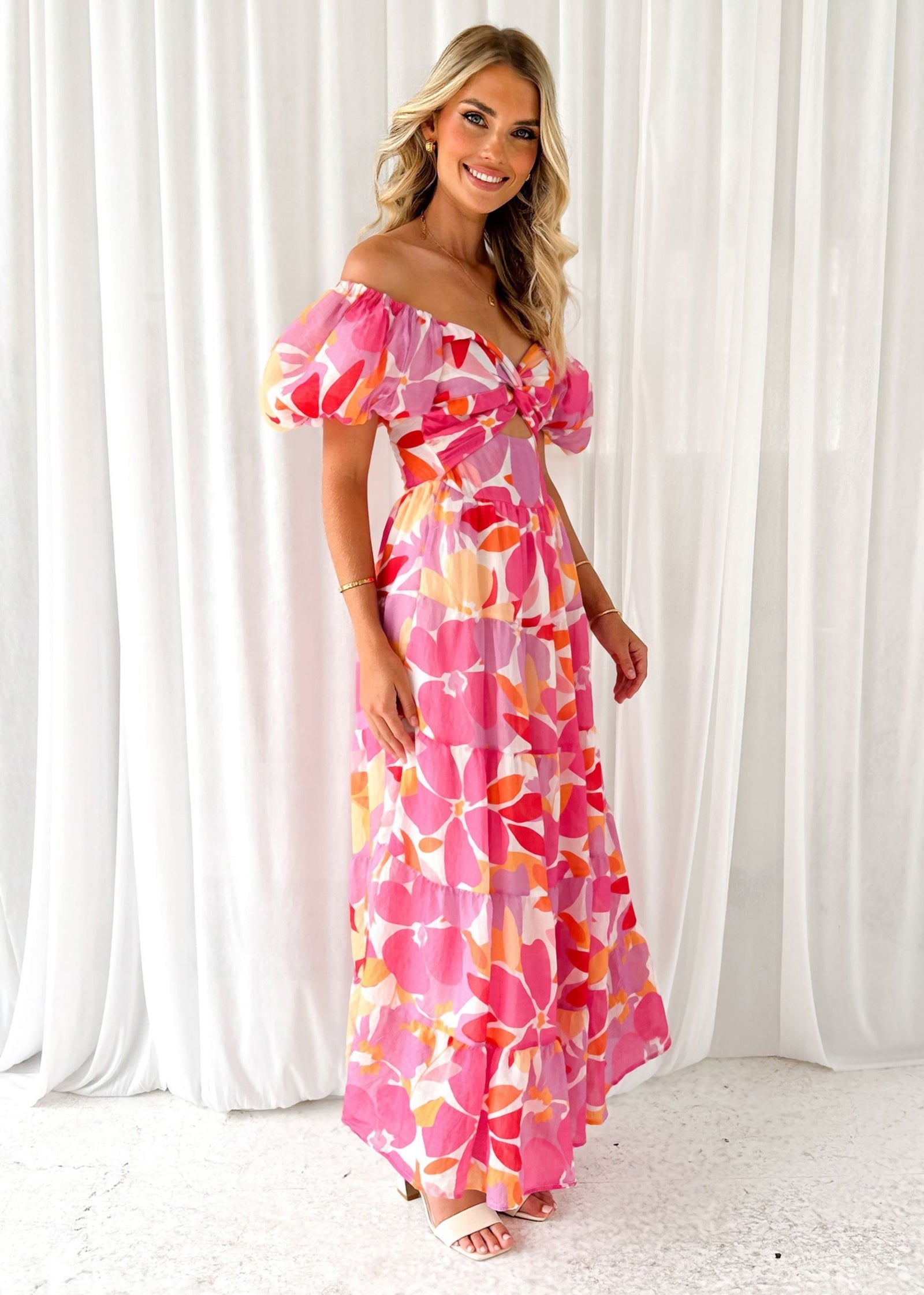 Women Floral Fit and Flare Dress