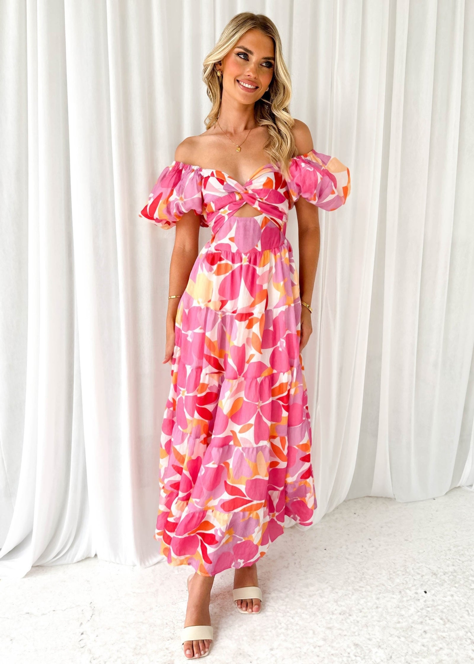 Women Floral Fit and Flare Dress