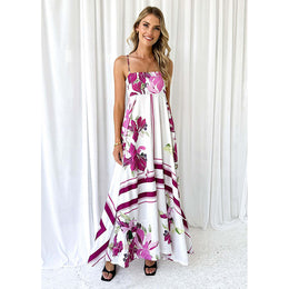 Floral Print Maxi Dress