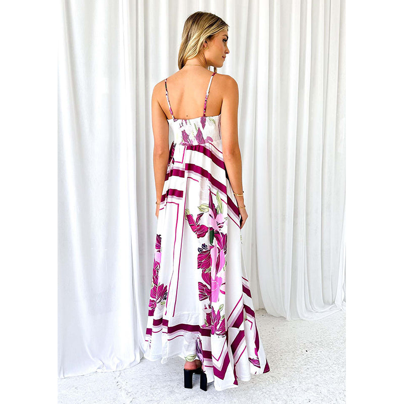 Floral Print Maxi Dress