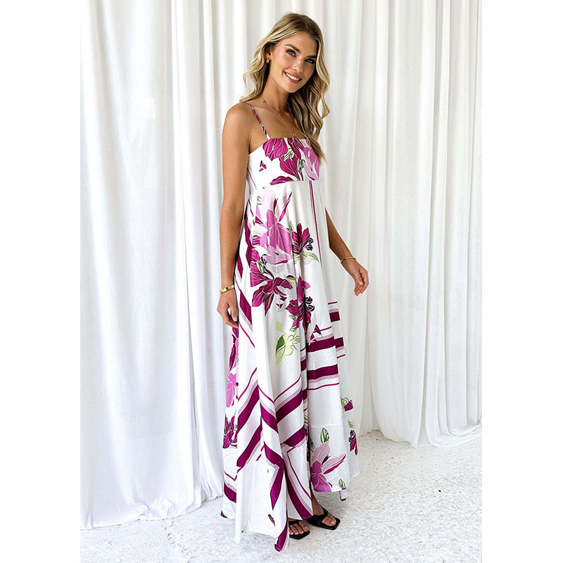 Floral Print Maxi Dress