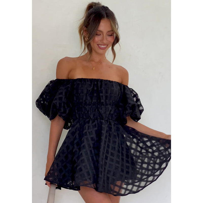 Black Fit & Flare Dress