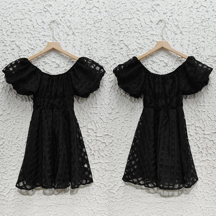 Black Fit & Flare Dress