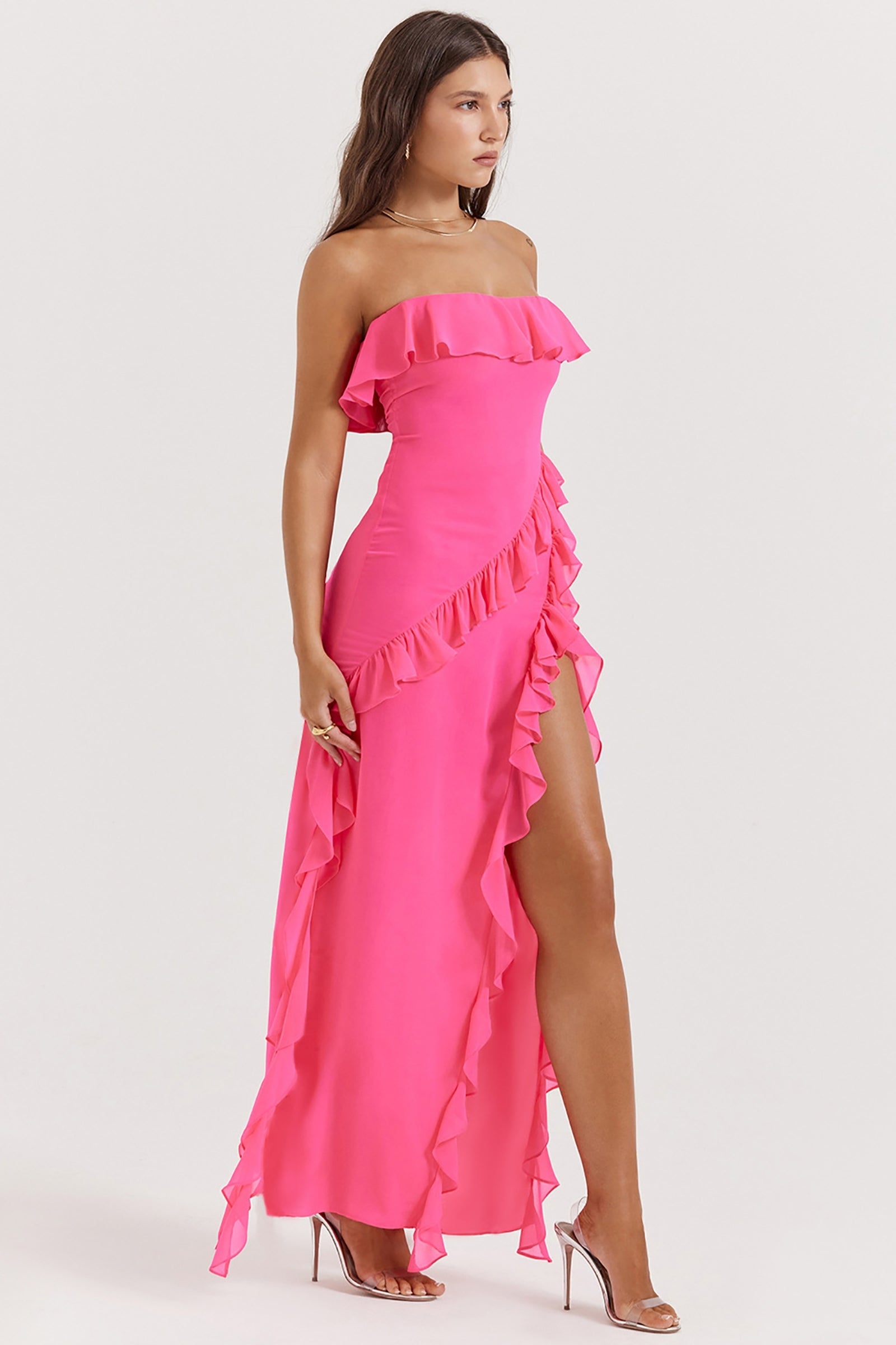 Ruffled Maxi Dress