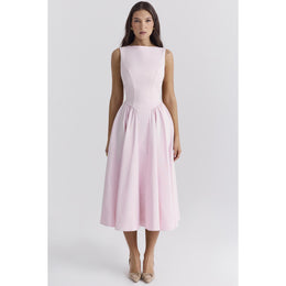 Women Fit & Flare Midi Dress