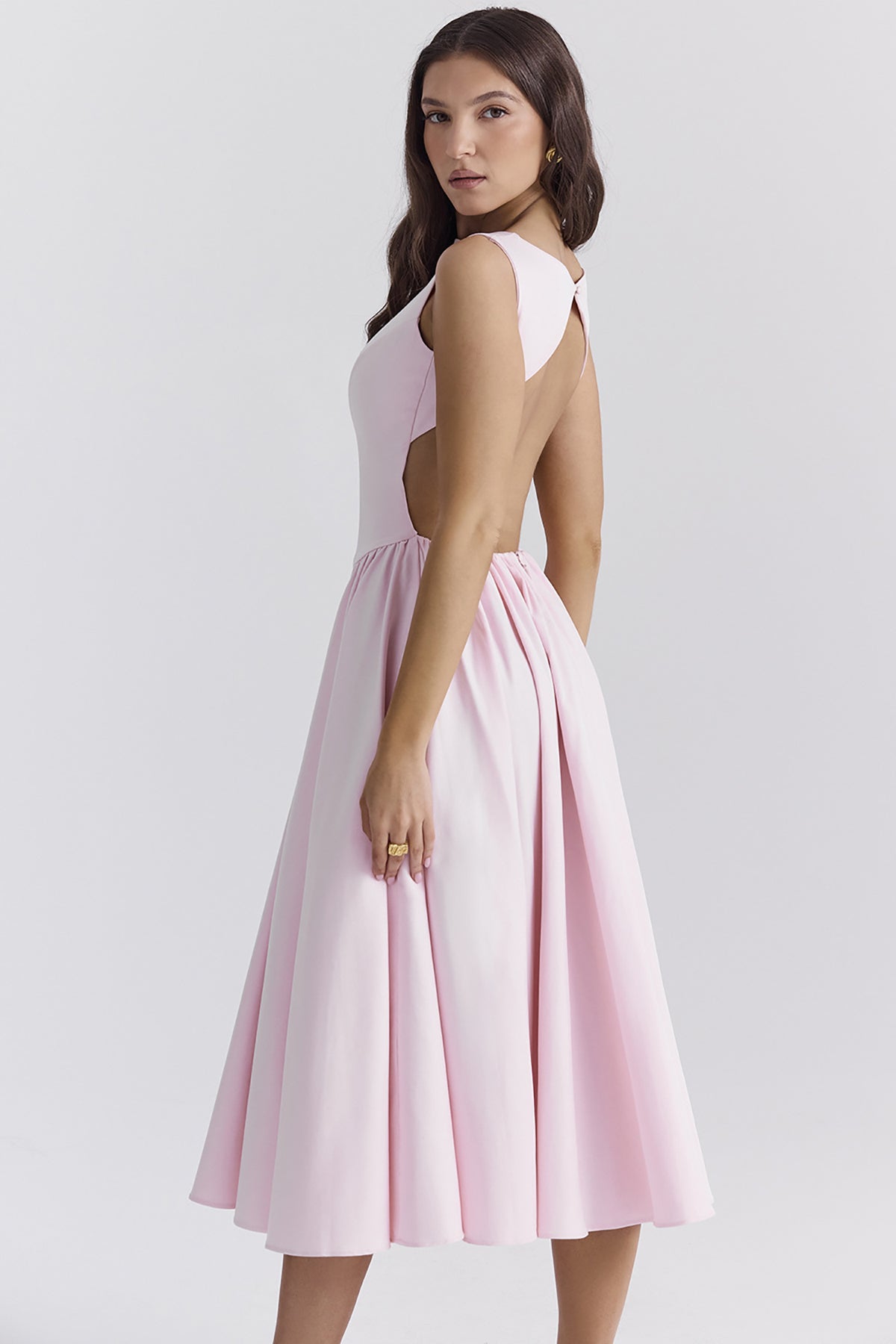Women Fit & Flare Midi Dress