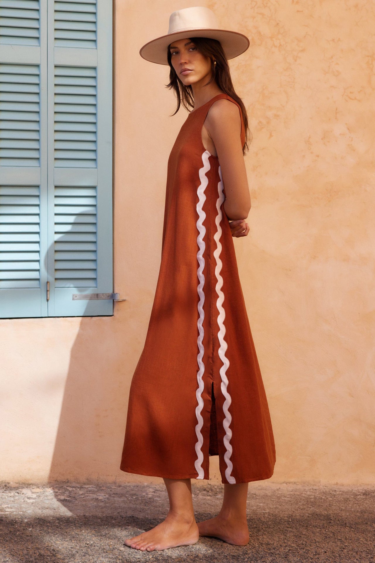 Women Midi A-Line Dress
