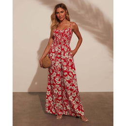 Women Printed Basic Jumpsuit