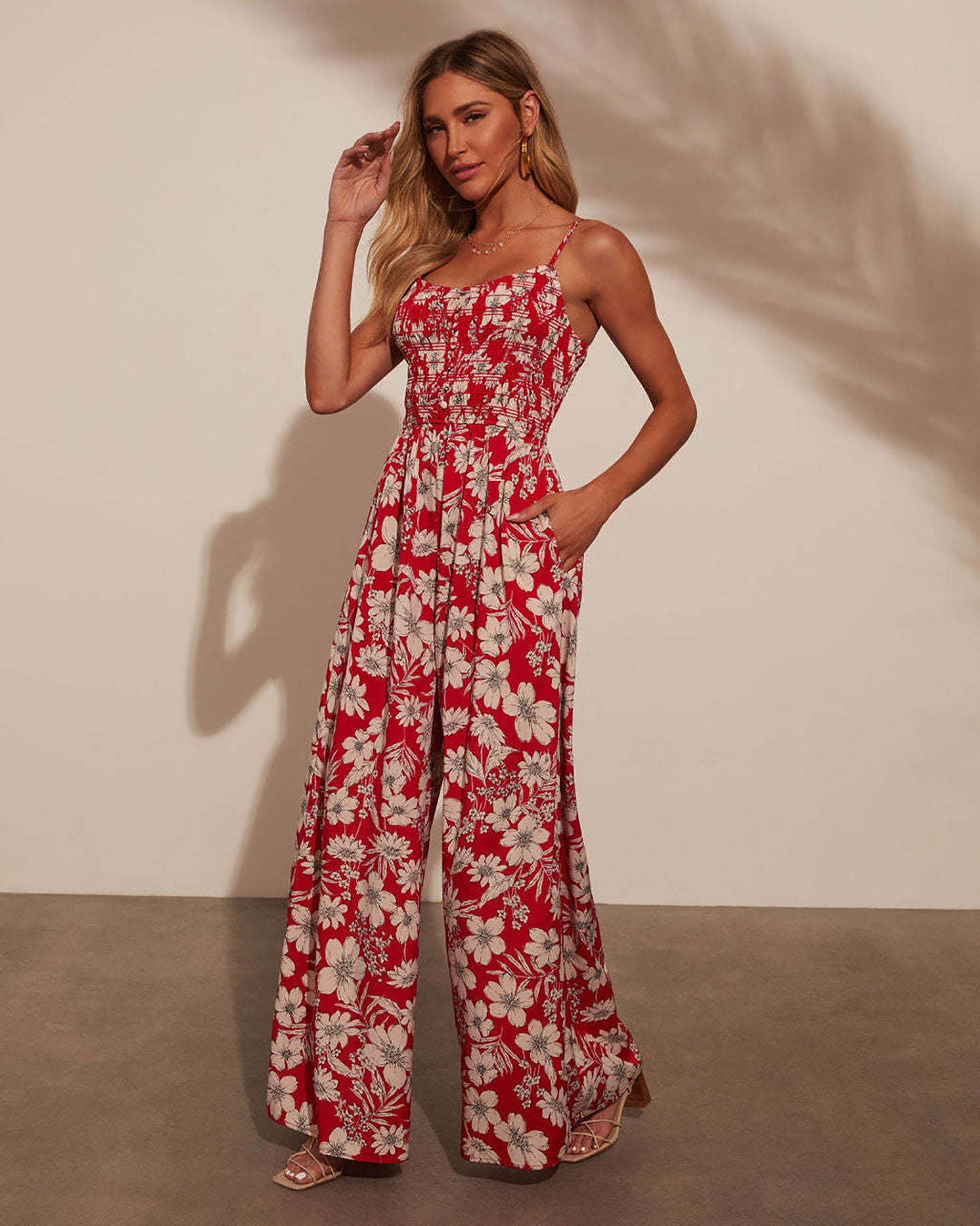 Women Printed Basic Jumpsuit