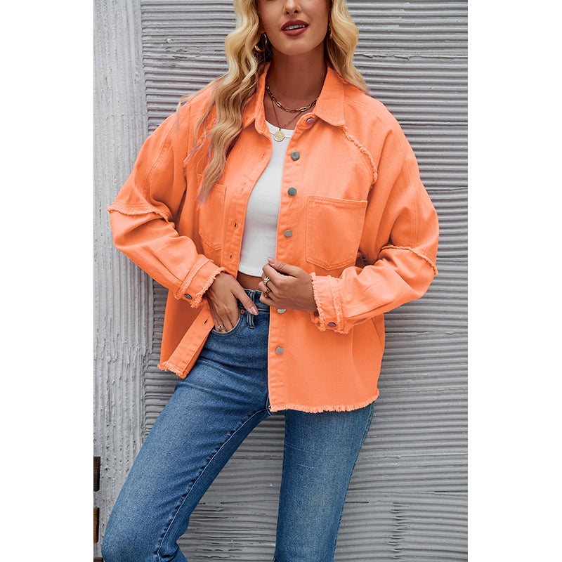 Spread Collar Tailored Jacket