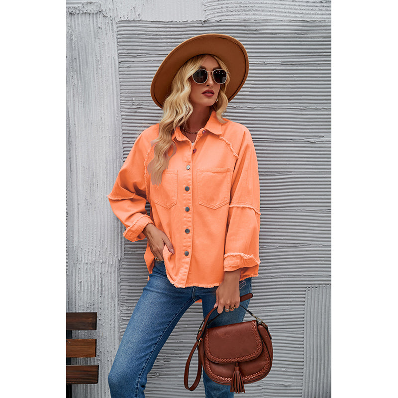 Spread Collar Tailored Jacket