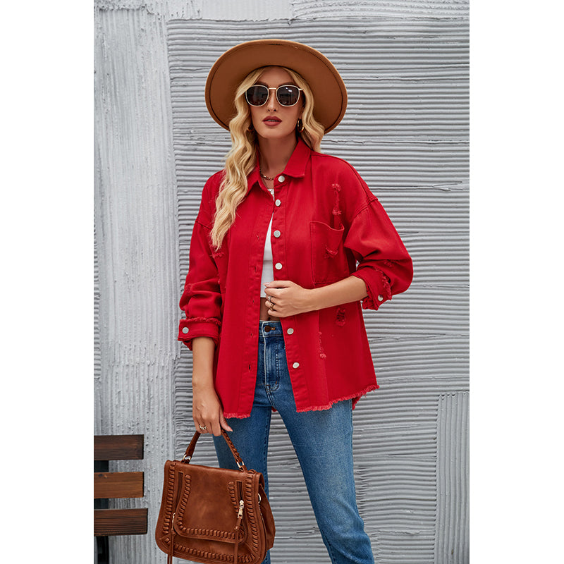 Spread Collar Tailored Jacket