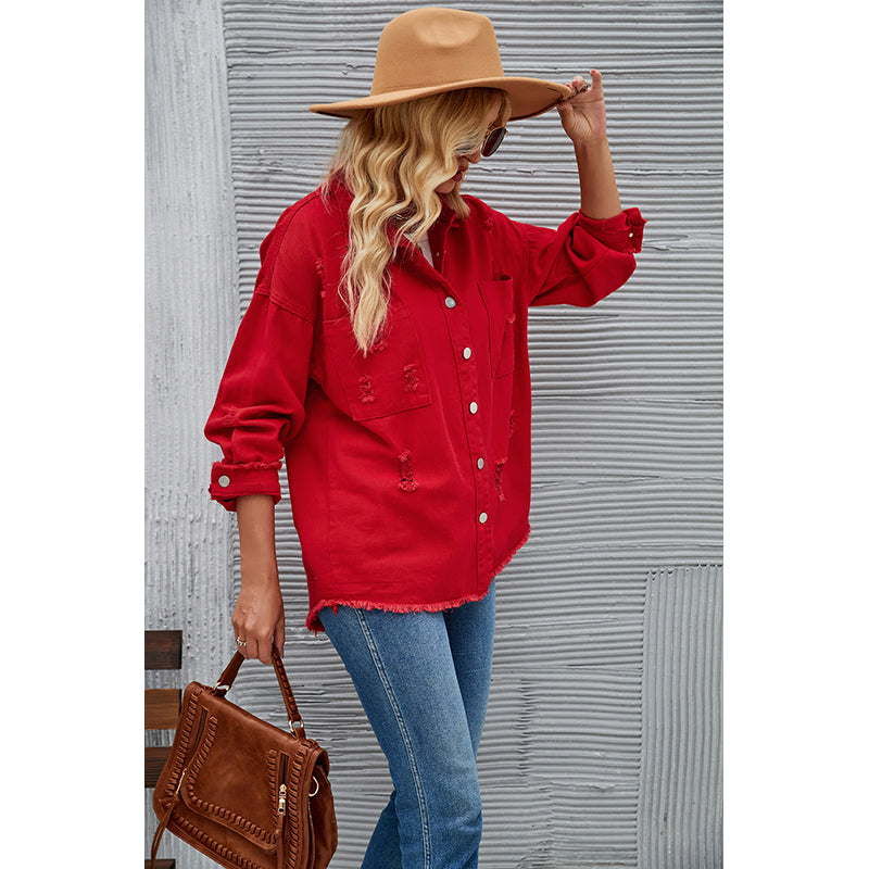 Spread Collar Tailored Jacket