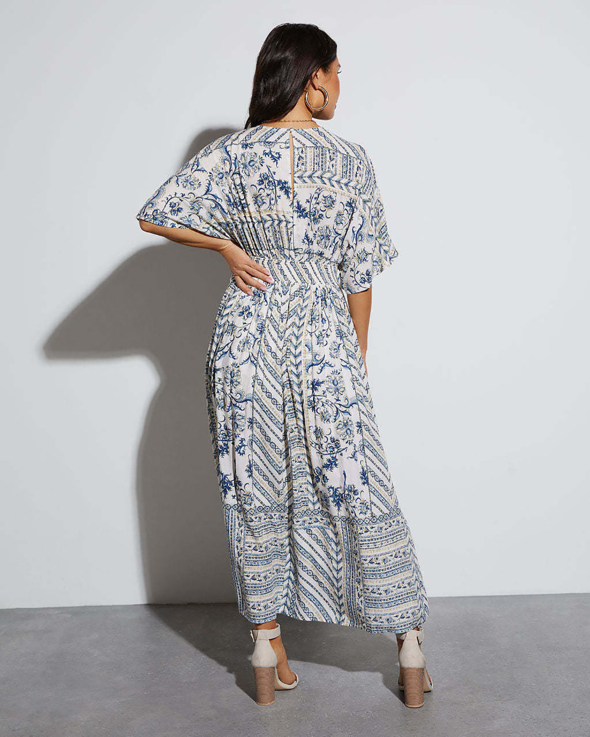 Women Ethnic Motifs Printed Maxi Dress
