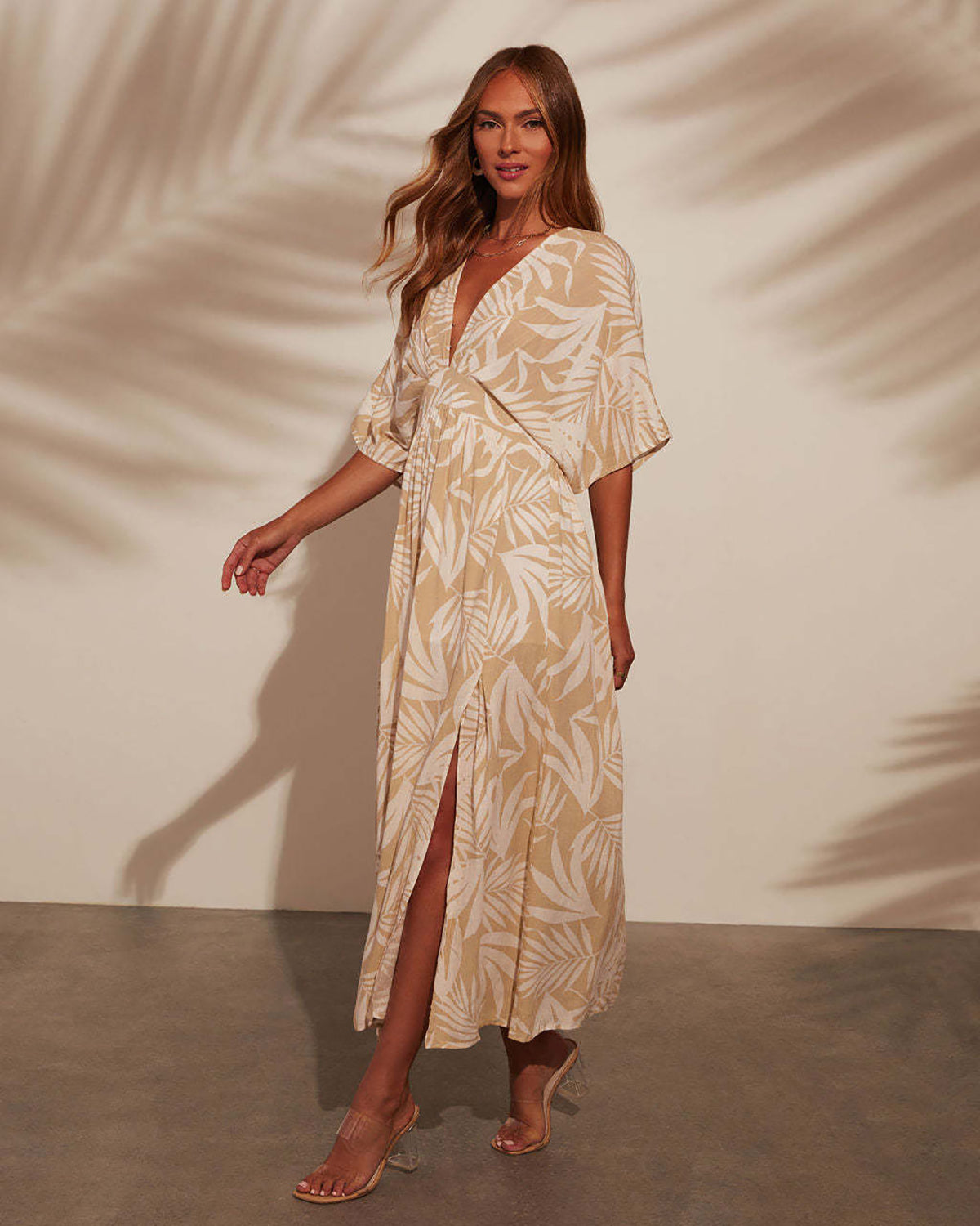Women Ethnic Motifs Print Maxi Dress
