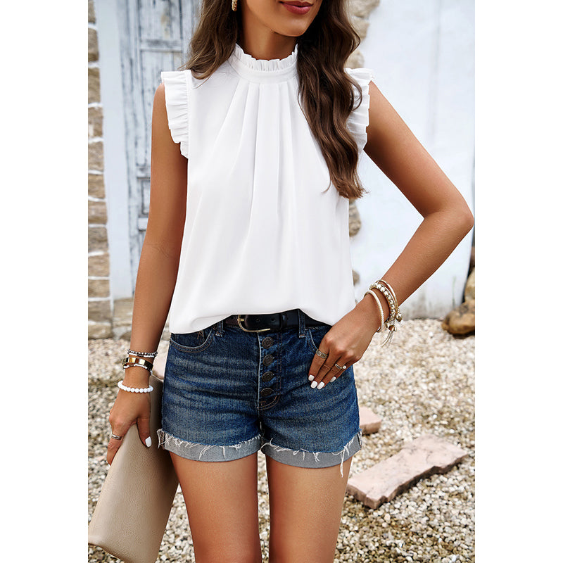 High Neck Regular Top