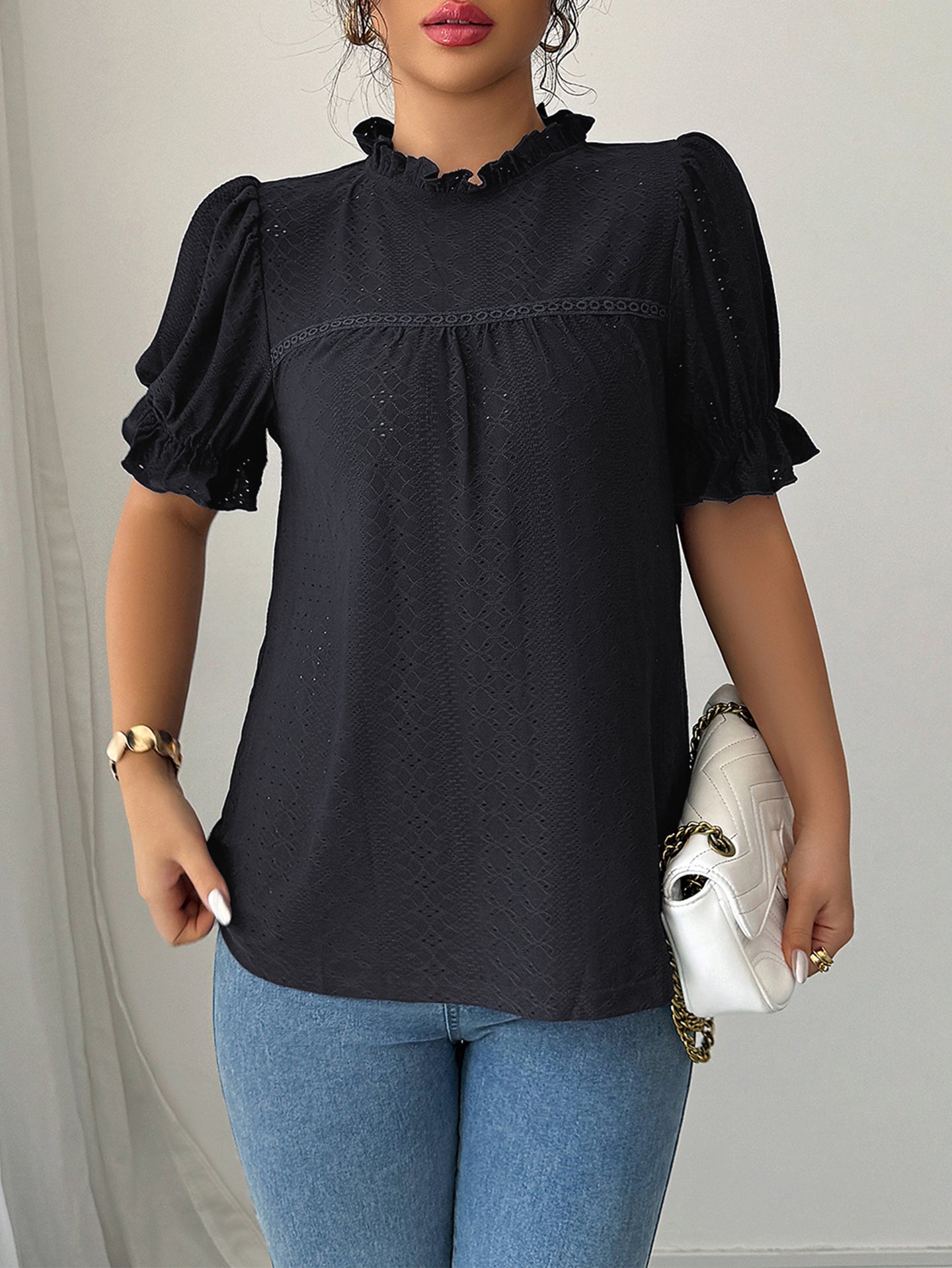 Women Round Neck Regular Top