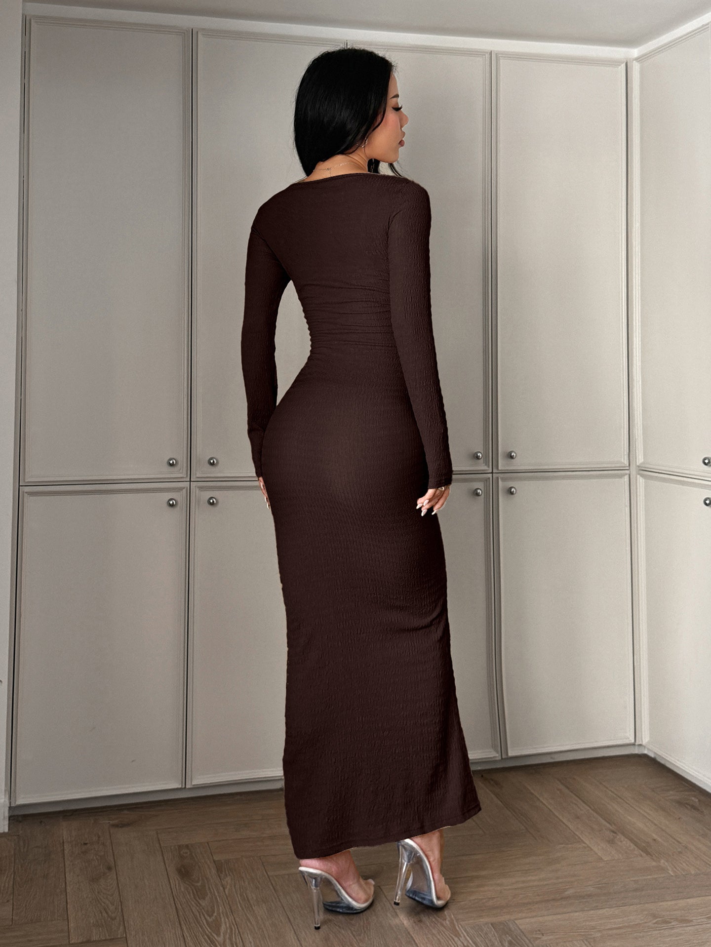 Women Self Design Bodycon Dress