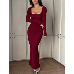 Women Bodycon Maxi Dress