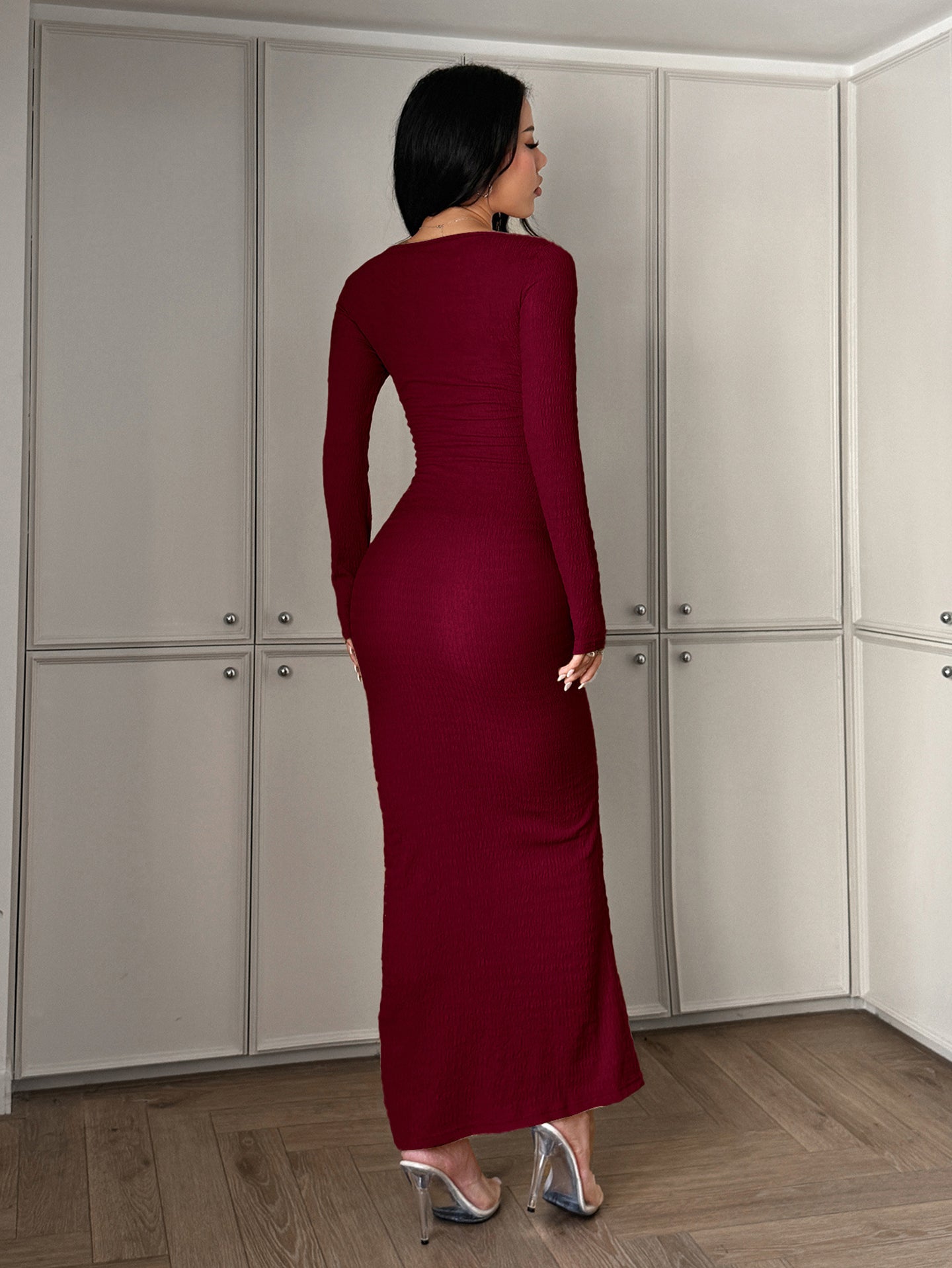 Women Bodycon Maxi Dress