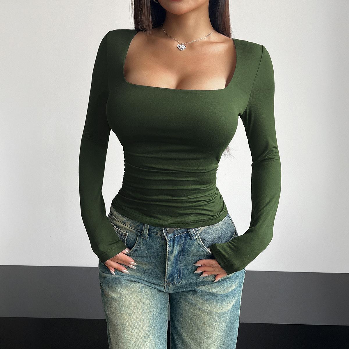 Square Neck Crop Top