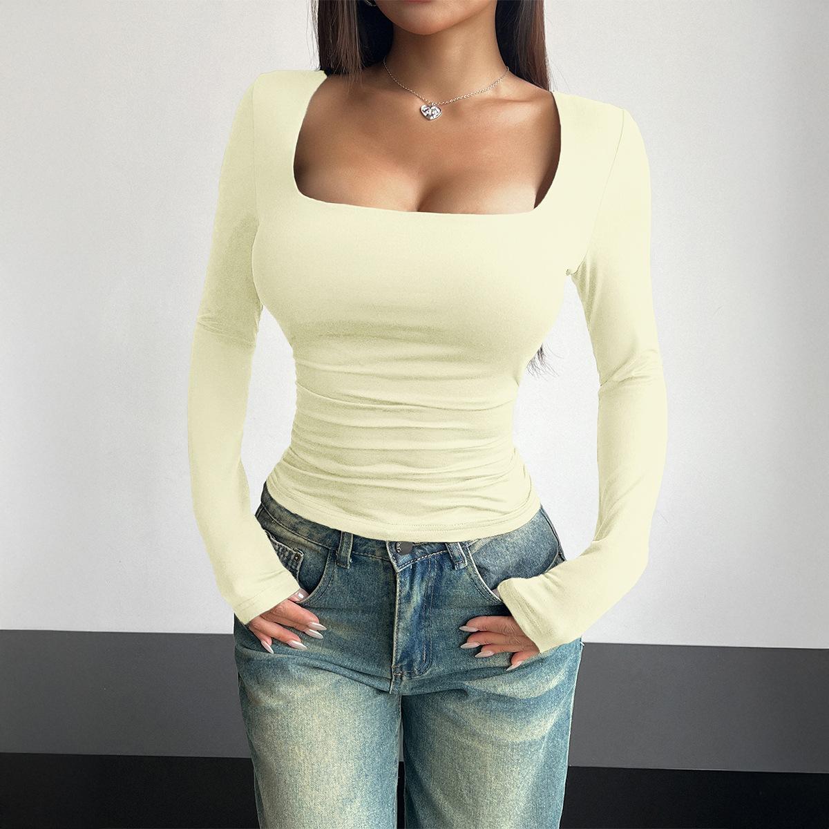 Square Neck Casual Top