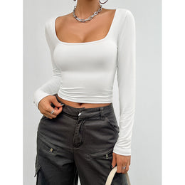 Square Neck Crop Top
