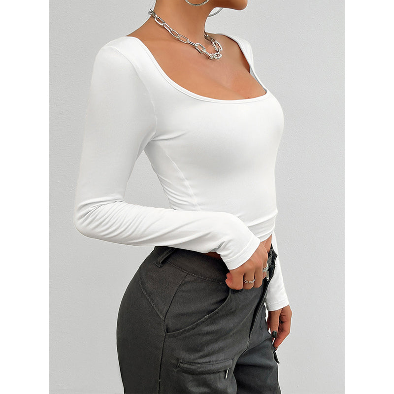 Square Neck Crop Top