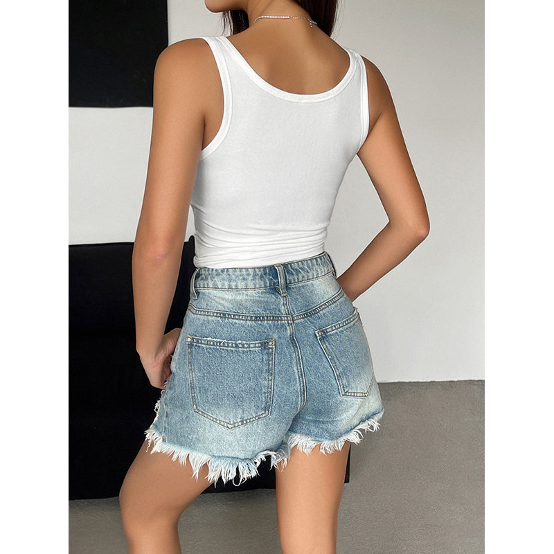 Scoop Neck Crop Top