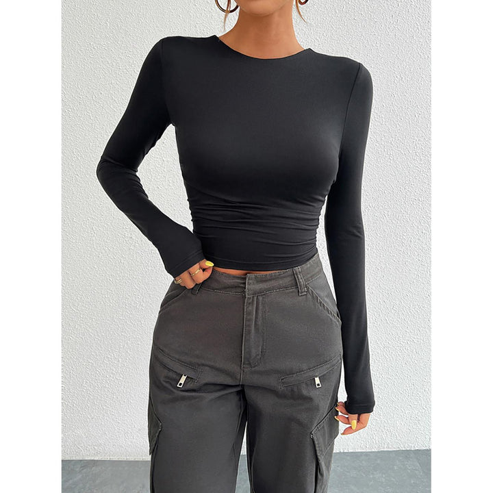 Women Round Neck Regular Top