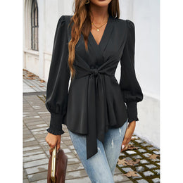 Women Wrap Top