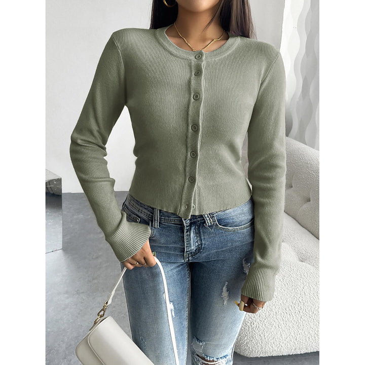 Women Front Open Sweater
