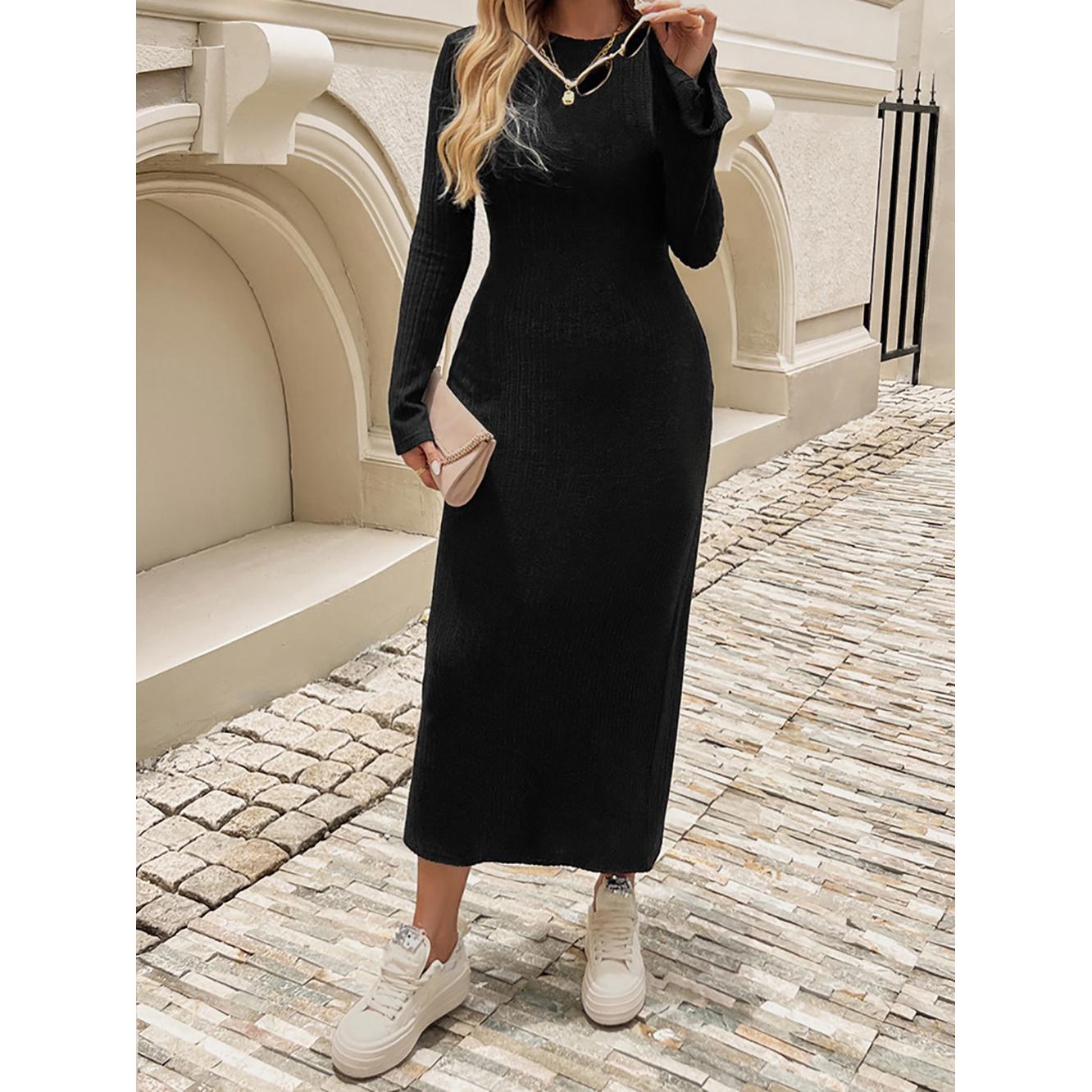 Women Bodycon Midi Dress