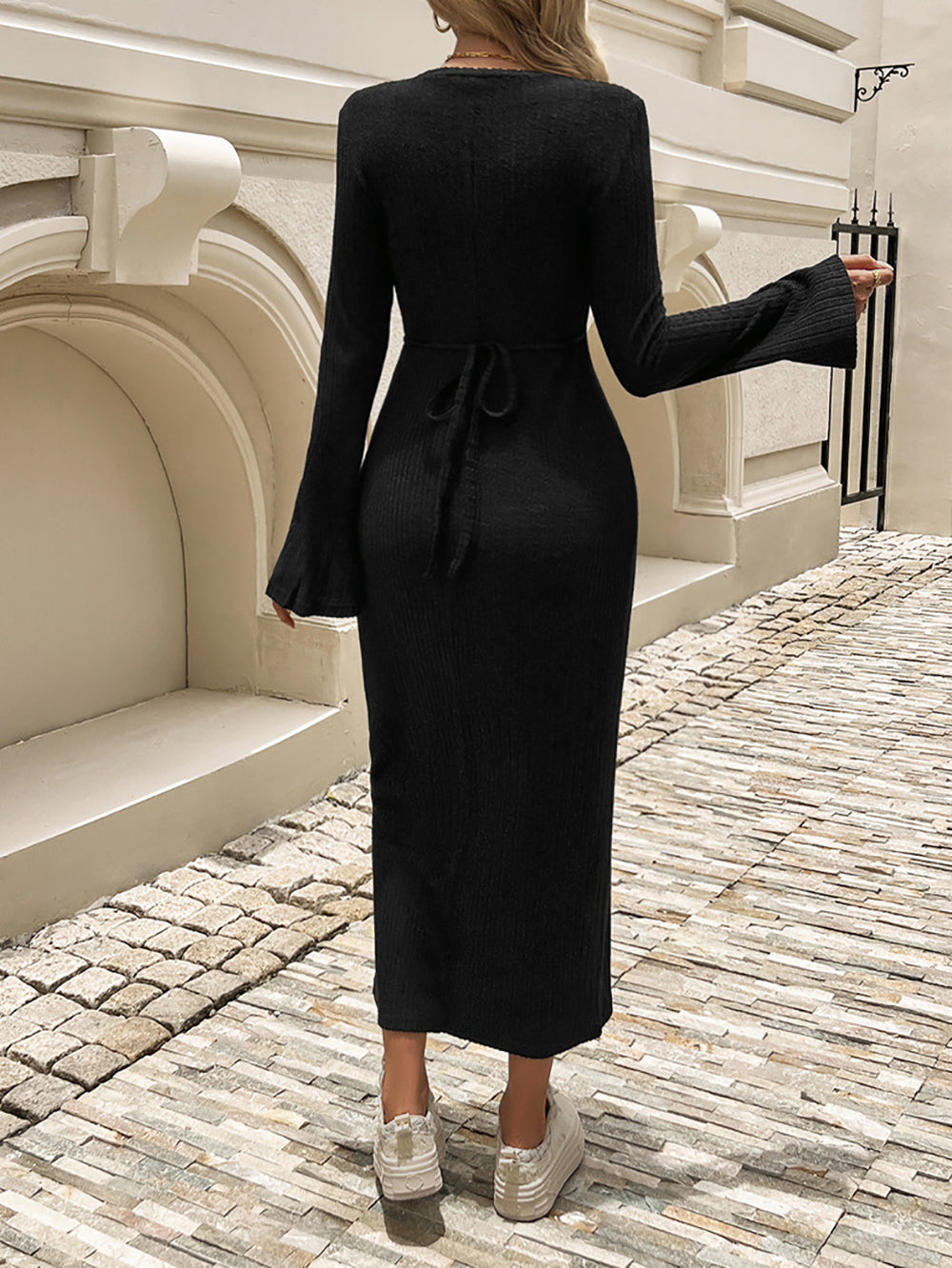 Women Bodycon Midi Dress
