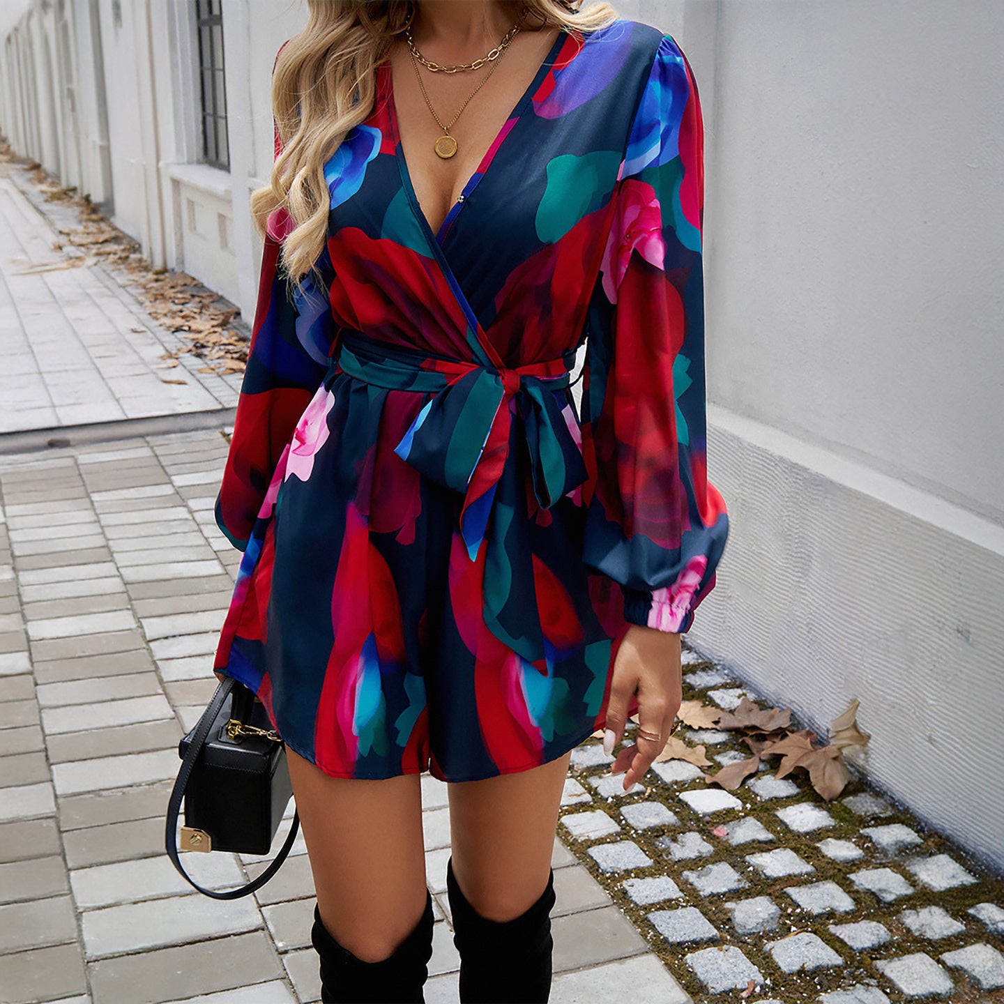 Printed Basic Jumpsuit