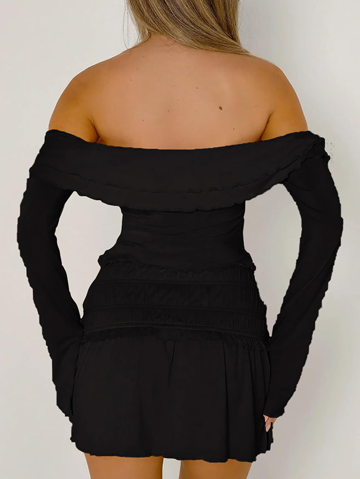 Women Solid Off-Shoulder Top