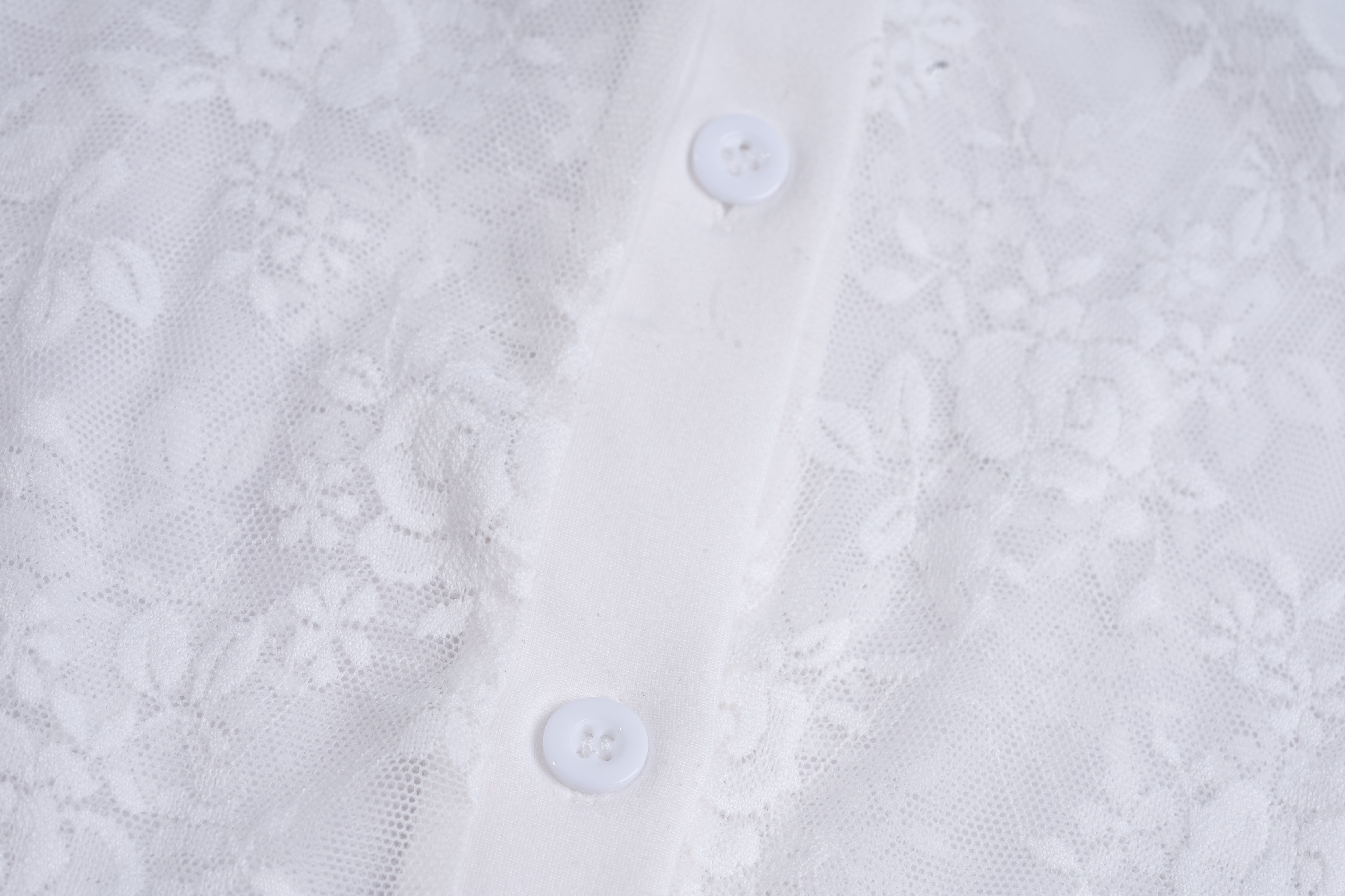 Women Floral Lace Shirt Style Top