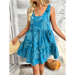 Women Printed Fit & Flare Dress