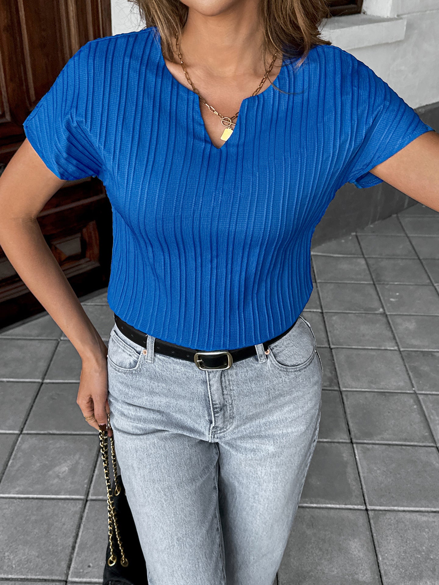 Women Round Neck Top