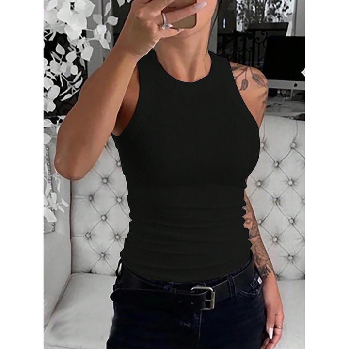 Women Round Neck Tank Top