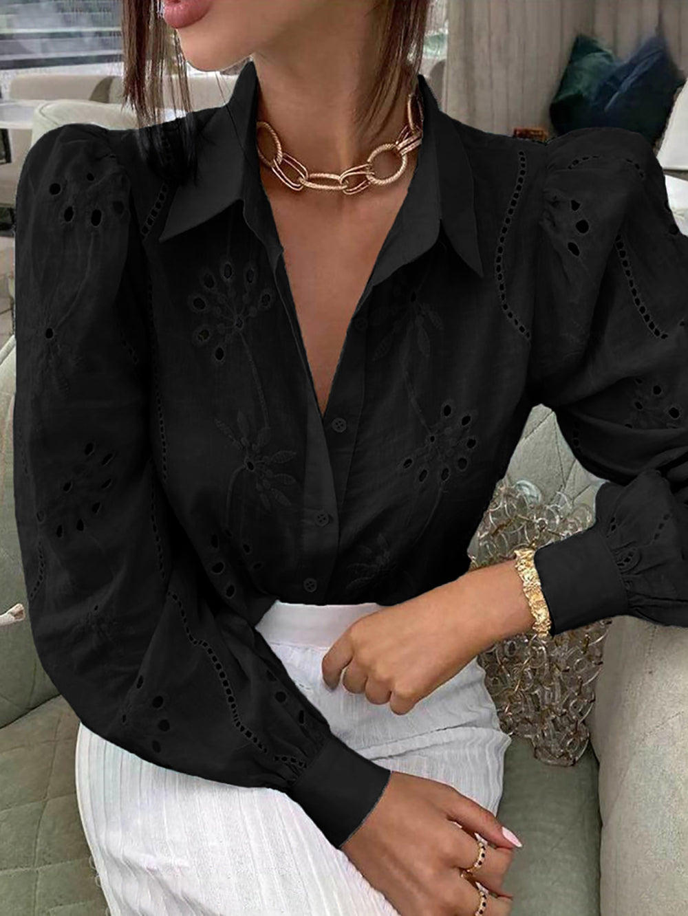 Women Opaque Casual Shirt