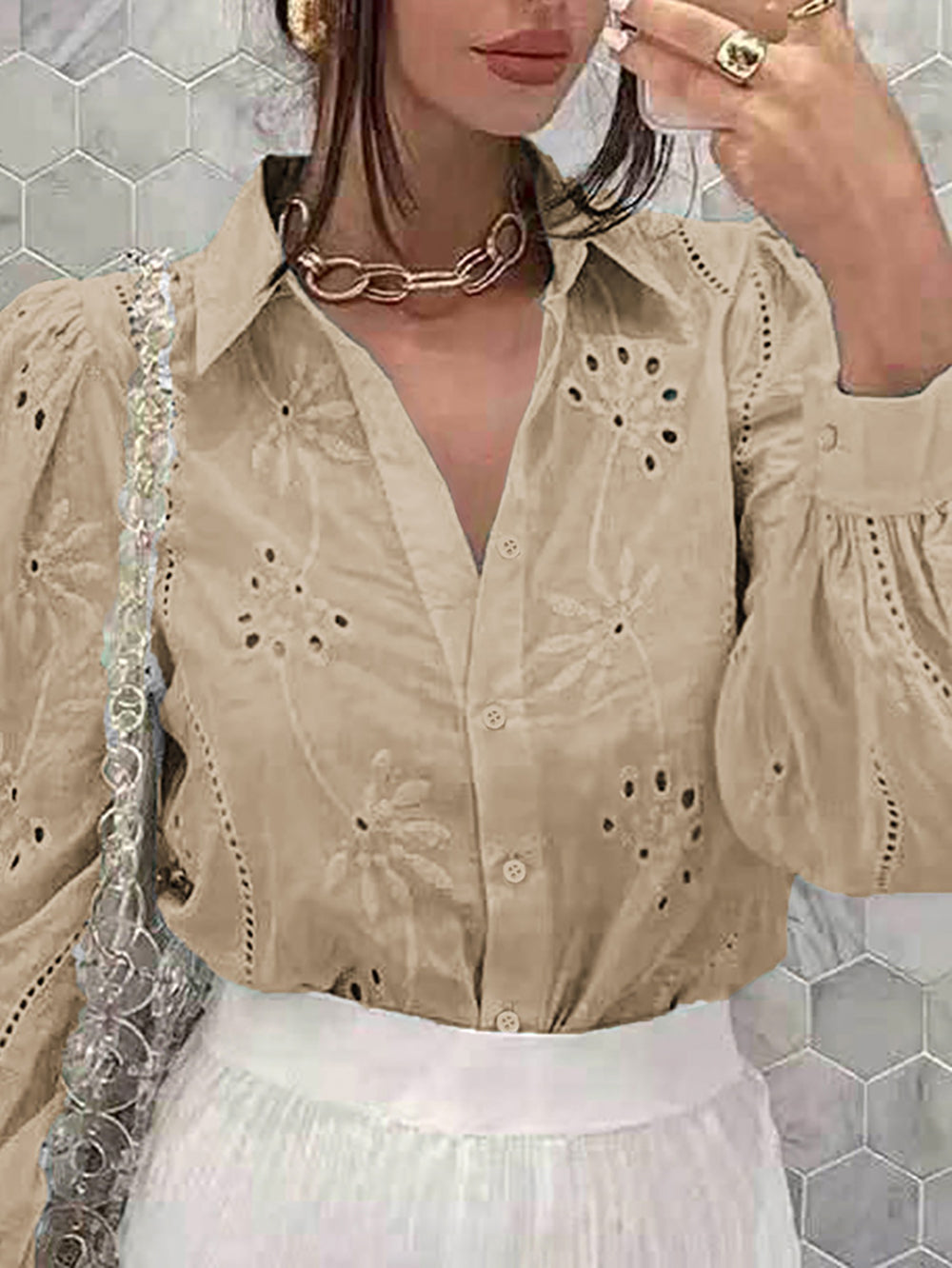 Women Opaque Casual Shirt