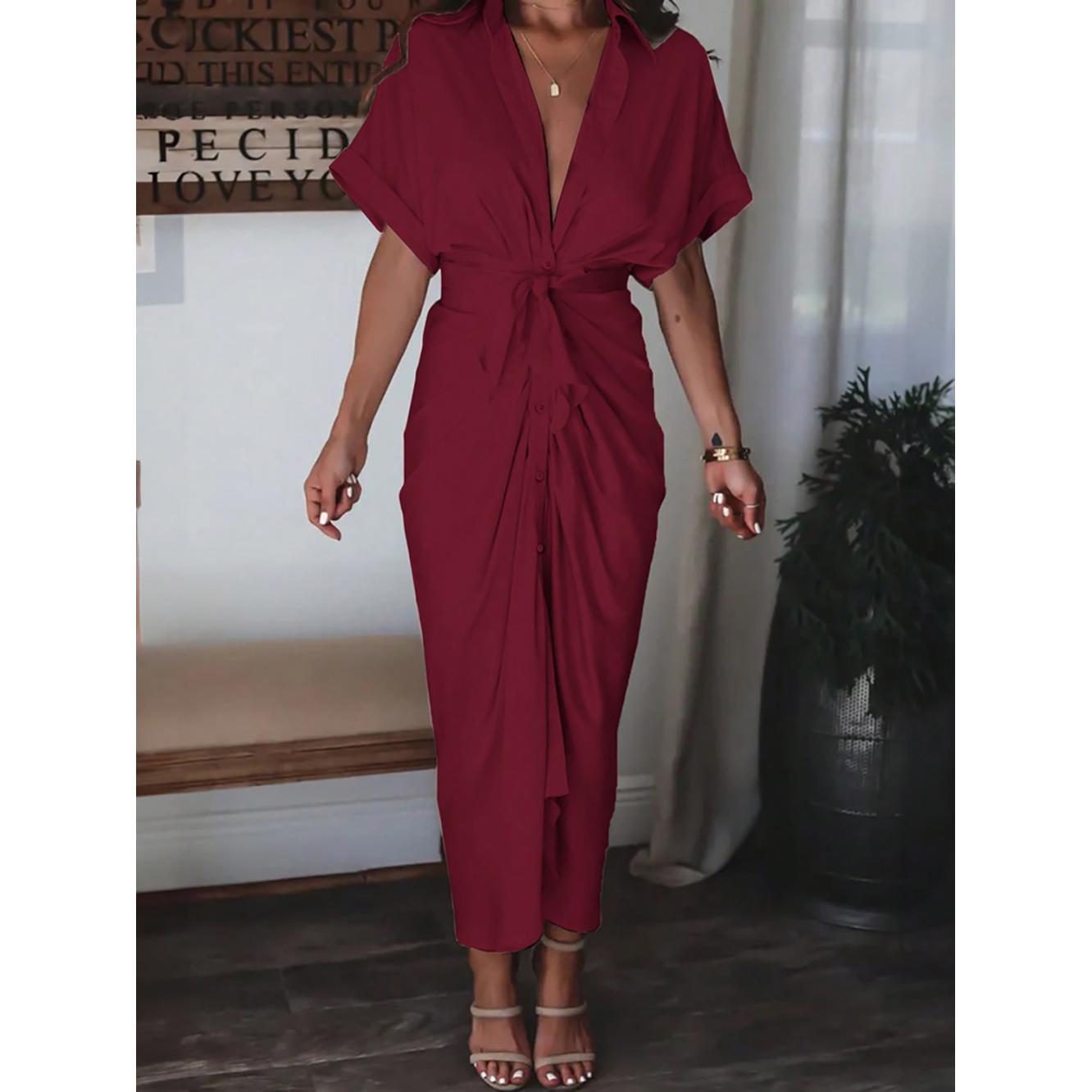Women Wrap Dress