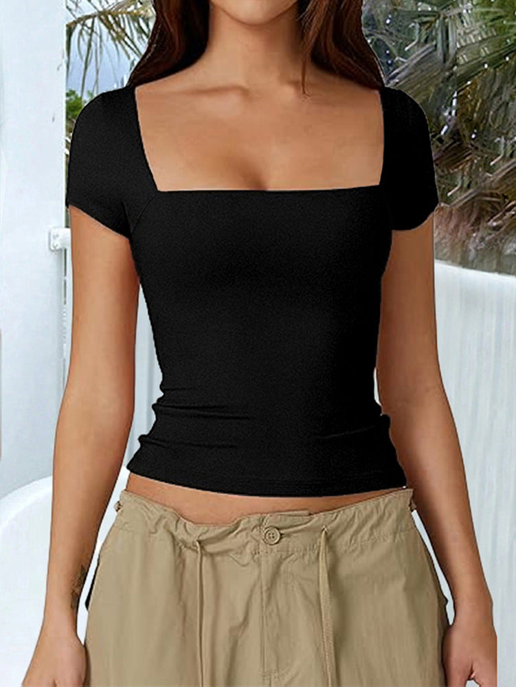 Women Square Neck Top