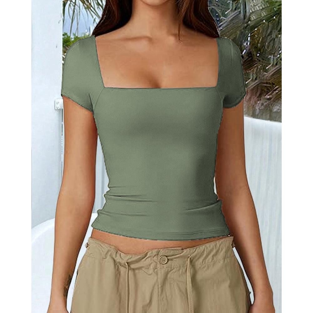 Square Neck Top