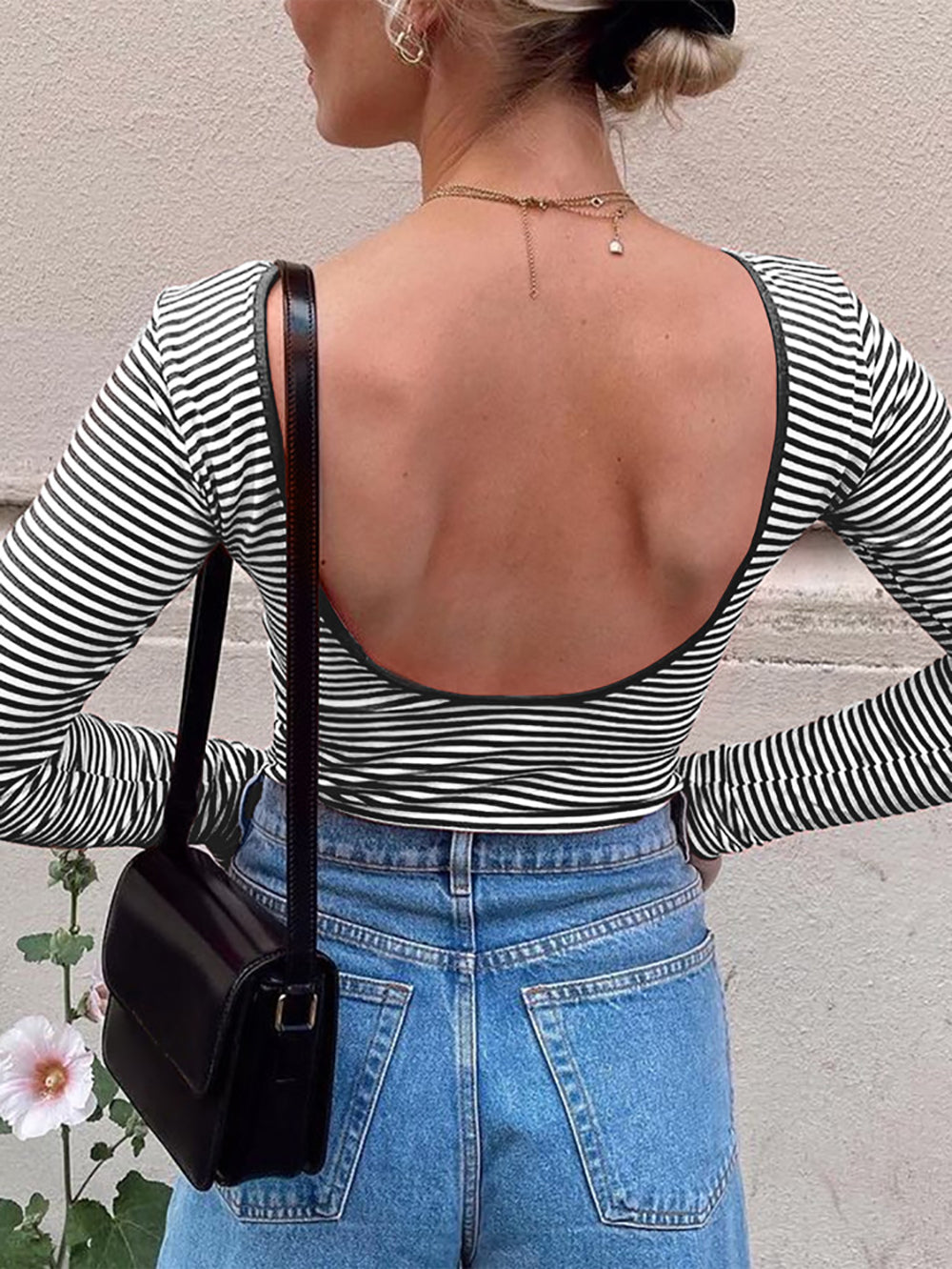 Striped Crop Top