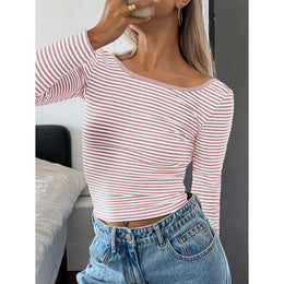 Striped Crop Top