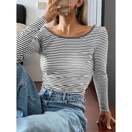 Striped Crop Top