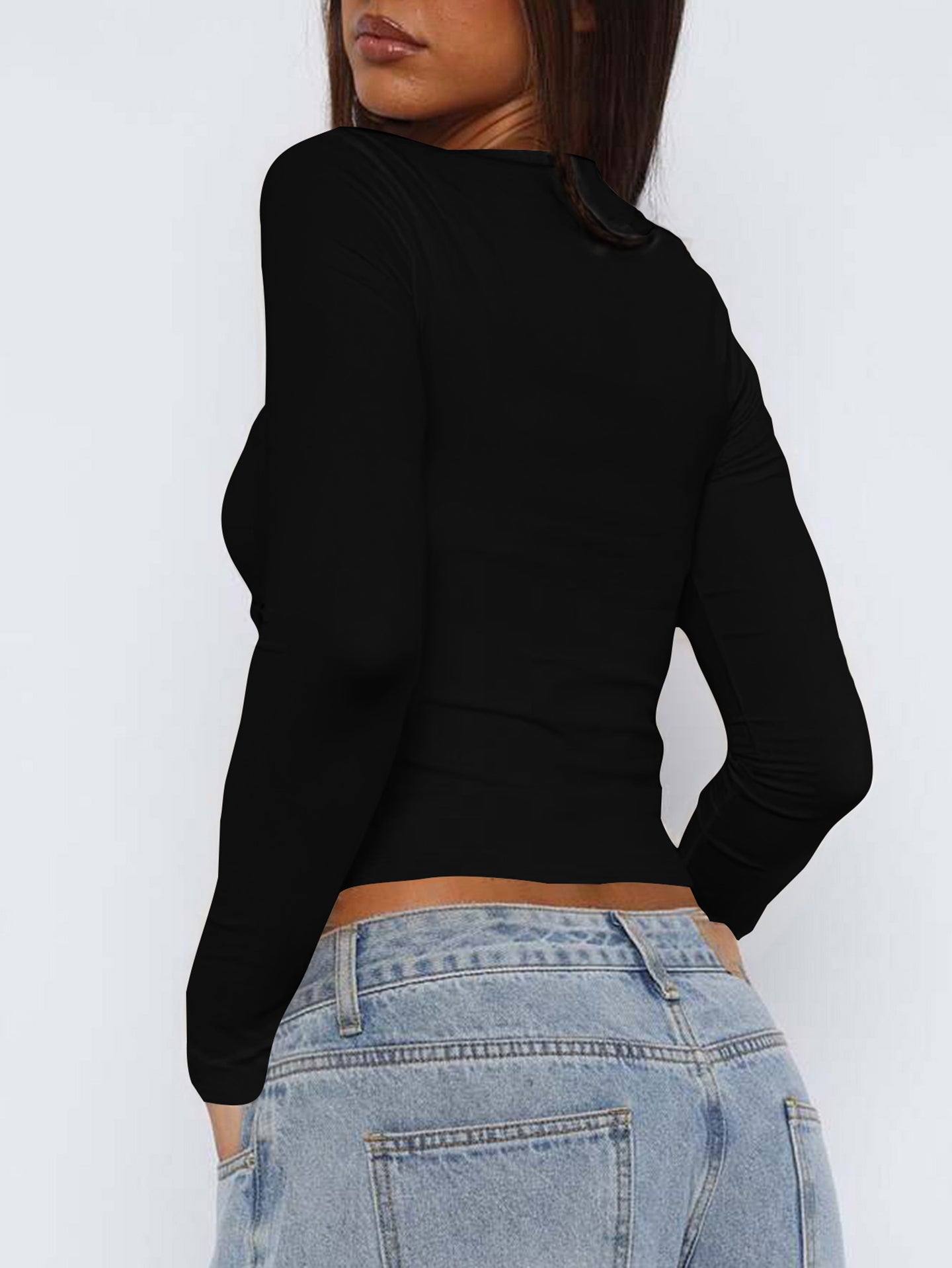 Sweetheart Neck Fitted Crop Top