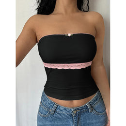 Women Off-Shoulder Crop Top